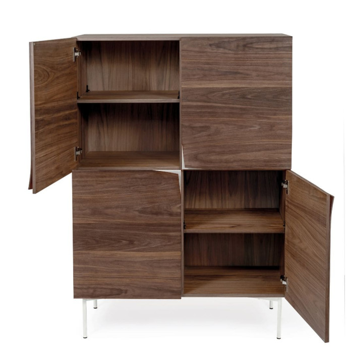 Aukšta komoda Flop (riešutmedis) Aukšta komoda Flop (riešutmedis)